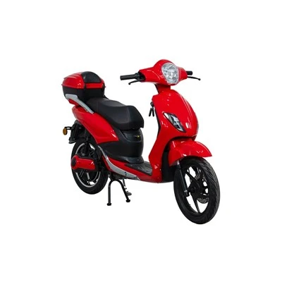 Rauð rafmagnsvespa